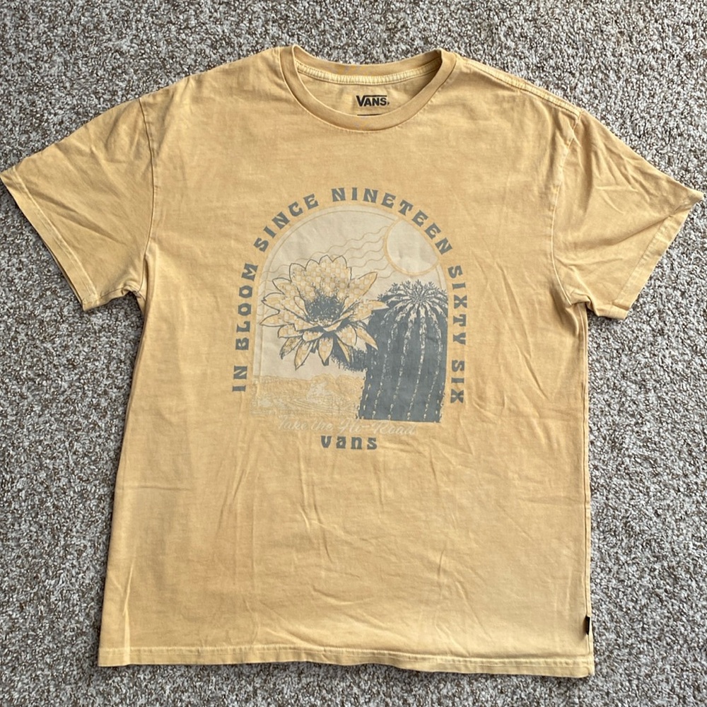 Vans Women’s “In Bloom since Nineteen Sixty Six” small (but runs large) cotton